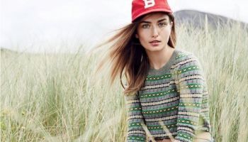 Venkovský styl J.Crew s Andreeou Diaconu vás vezme do irské přírody