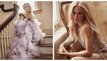 Svůdná a elegantní Nicole Kidman v anglickém časopisu Tatler