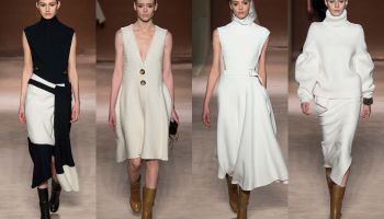 Kolekce RTW F-W 2015-2016 Victoria Beckham v ostrých liniích