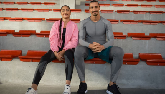 Legenda ženského fotbalu Nadia Nadim bude hrát po boku Zlatana Ibrahimovice jako nová tvář značky H&M Move!