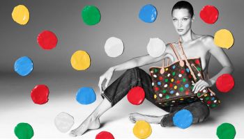 Kolekce Louis Vuitton x Yayoi Kusama je plná charakteristických puntíků i známých tváří