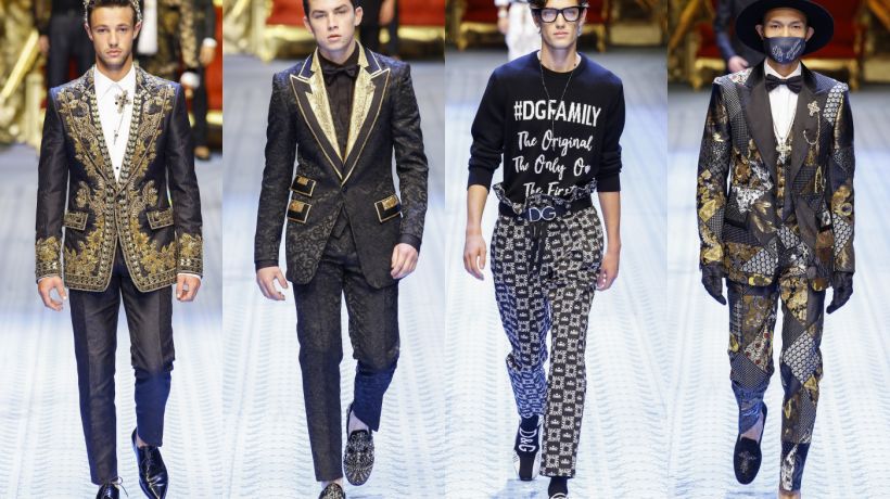 Mileniálové chtějí klasiku - pánská kolekce D&amp;G 2019