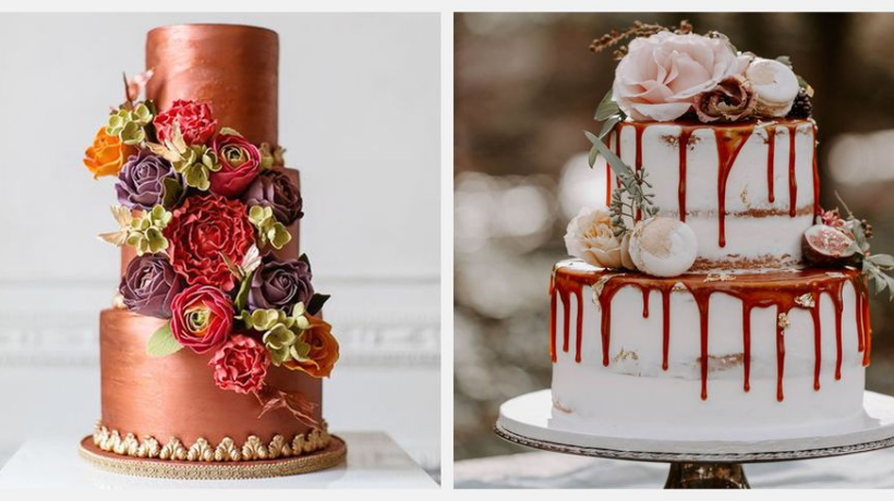 INSPIRACE: 11 podzimních svatebních dortů, které byste měli vidět