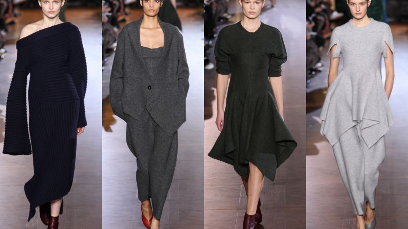 Nonšalantní Stella McCartney zůstává během podzimu 2015 u černé, šedé a bílé