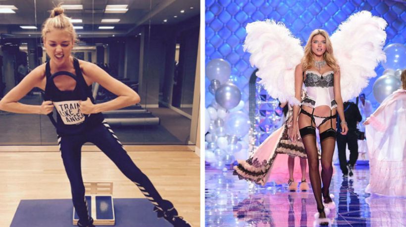 Victoria´s Secret andílci v posilovně