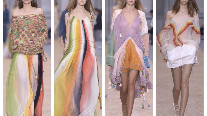PFW: Chloé v duhové kolekci