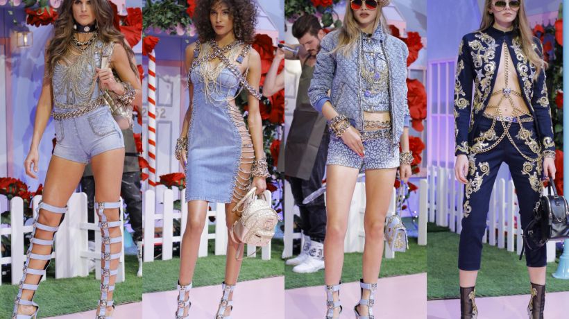 Philipp Plein předvedl v jarní kolekci drsnost i sexappeal