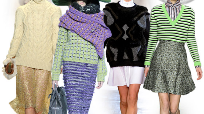 Jak se nosí svetry podle světových návrhářů, to byste snad ani neuhodly!