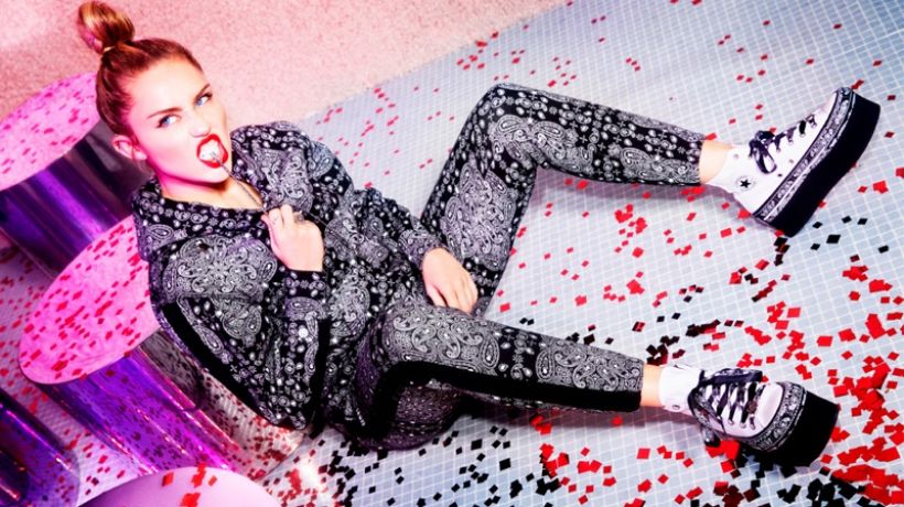 Miley Cyrus a třpytivé Converse přináší zářivou spolupráci