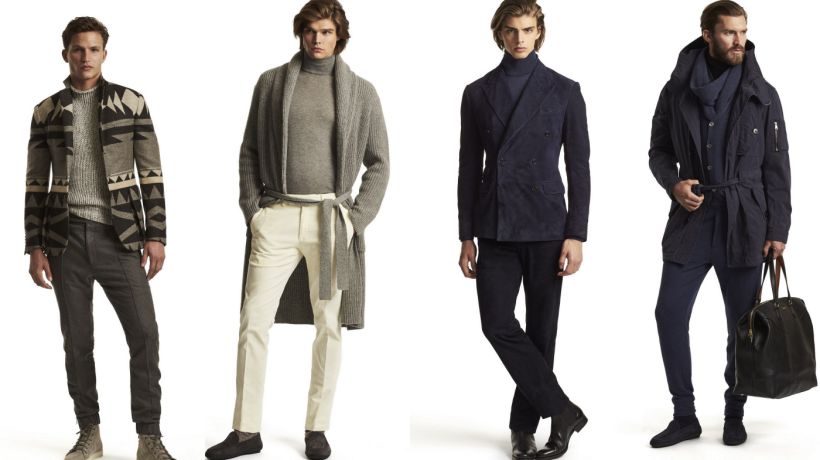 Podzimní pánská kolekce Ralph Lauren 2017 přesně v barvách, které muži chtějí