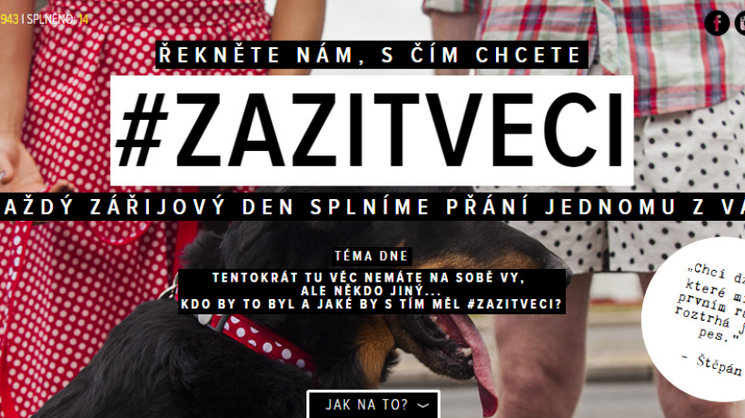Zažijte cokoli, co si přejte, v novém kousku oblečení! Na Zoot.cz ho teď můžete mít zdarma!