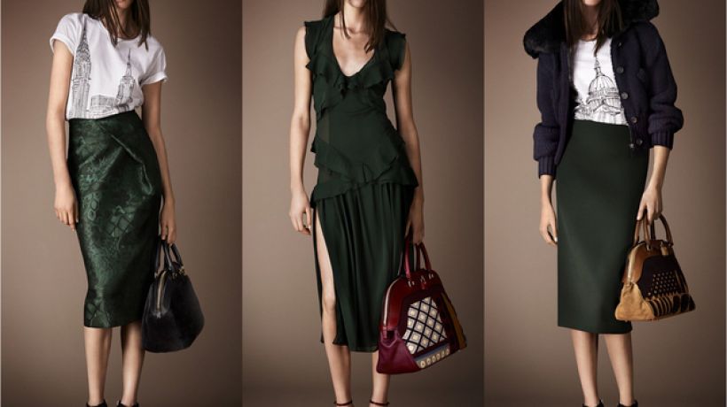 Pre-fall 2014- Burberry inspirováno 19.stoletím