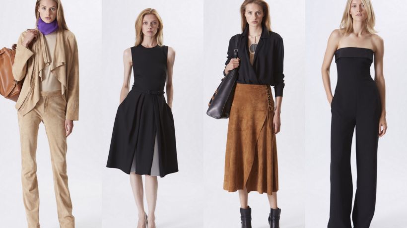 Resort Ralph Lauren s business prvky, nádechem westernu a s kapkou lila