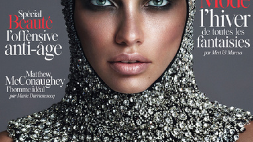 Adriana Lima na obálce francouzského Vogue