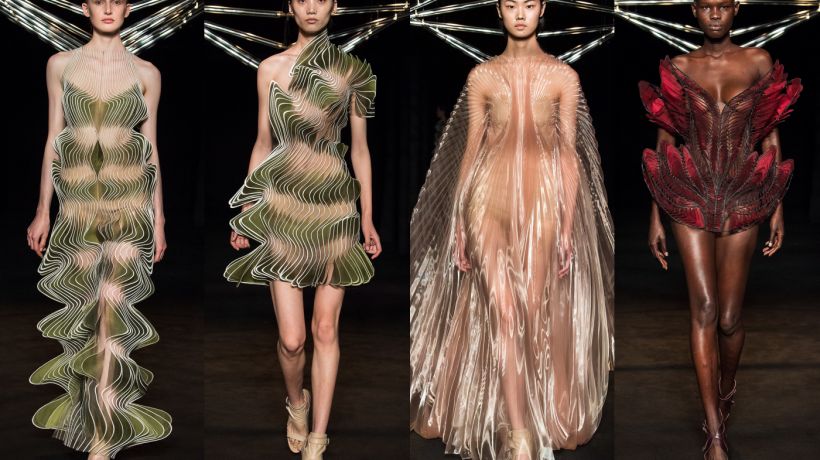Nejnovější kolekce Iris van Herpen je opět hotovým uměleckým dílem