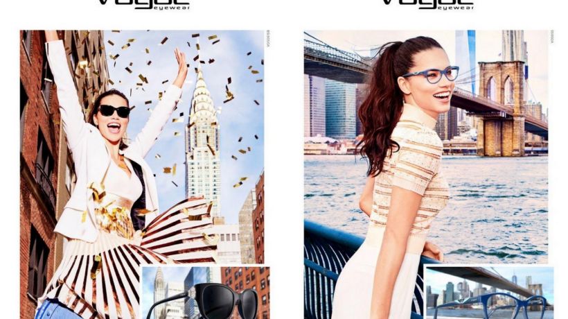 Vogue Eyewear představuje šmrncovní kampaň s Adrianou Lima