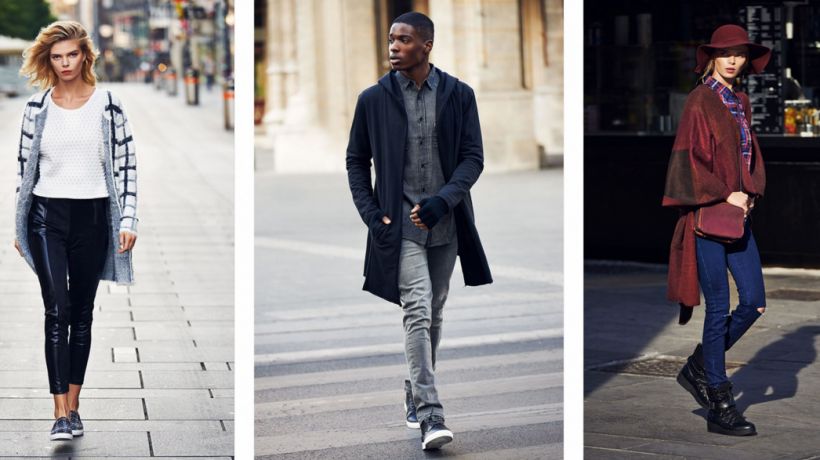 Zimní lookbook GATE 2015 z centra města
