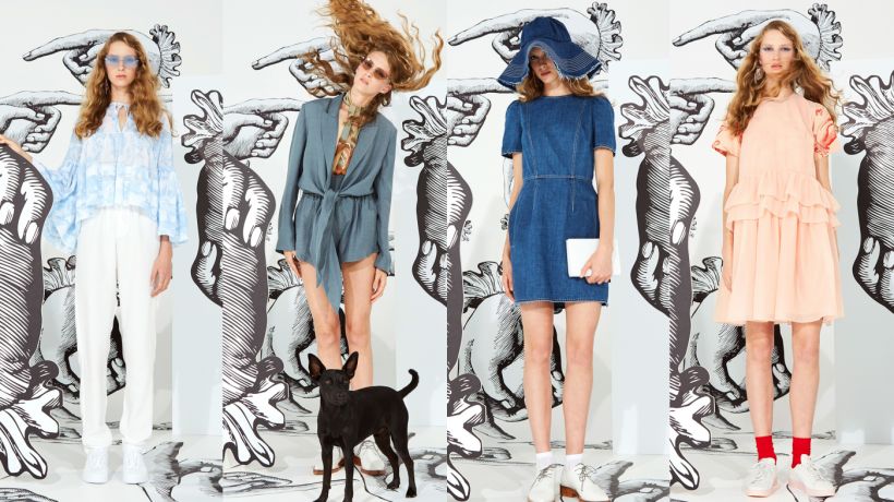 Karen Walker představila velmi jemnou a ženskou Resort kolekci 2019