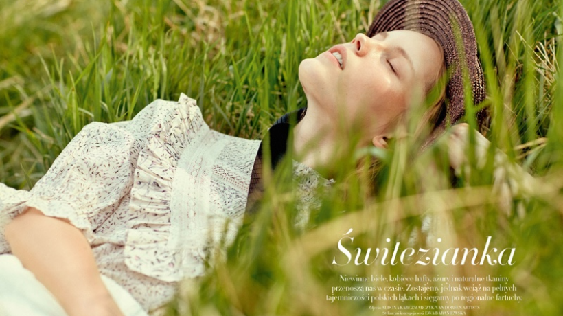 Polský časopis Fashion Magazine připravil stylový přírodní editorial
