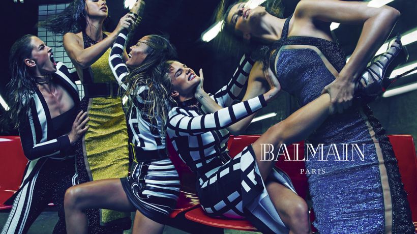 Balmain Campaign SS 2015