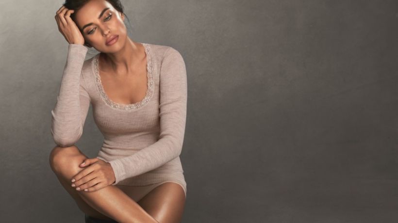 Ruská modelka Irina Shayk v kampani Intimissimi