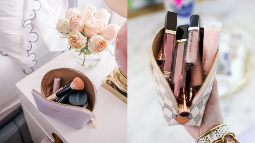 Stylové make-up taštičky nejen na cestování