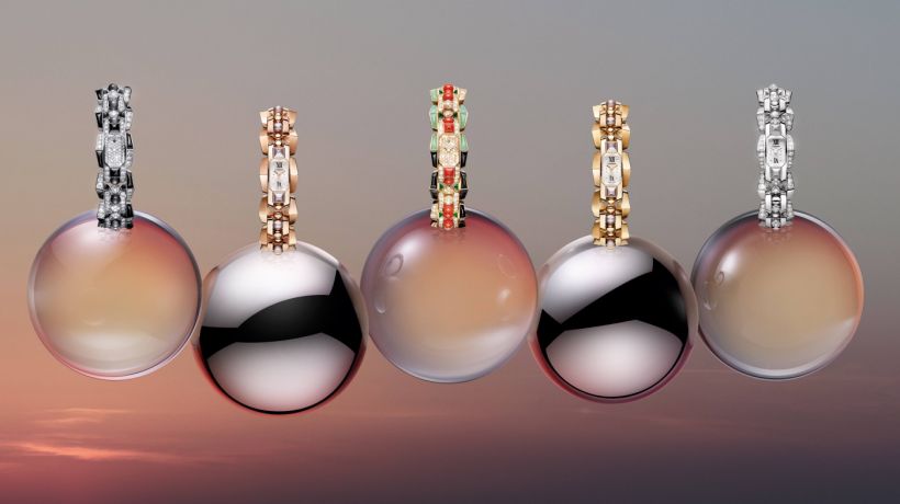 Noblesní šperkové hodinky Cartier Mécabille