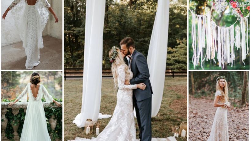 Boho nevěsty poslouchejte: Tohle jsou ty nejkrásnější šaty přesně pro vás!