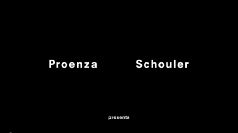 Video kampaň Proenza Schouler S/S 15