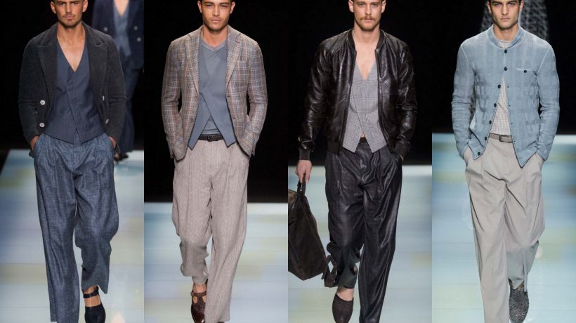 Jarní pánská kolekce Giorgio Armani 2016 inspirována šedí velkoměsta