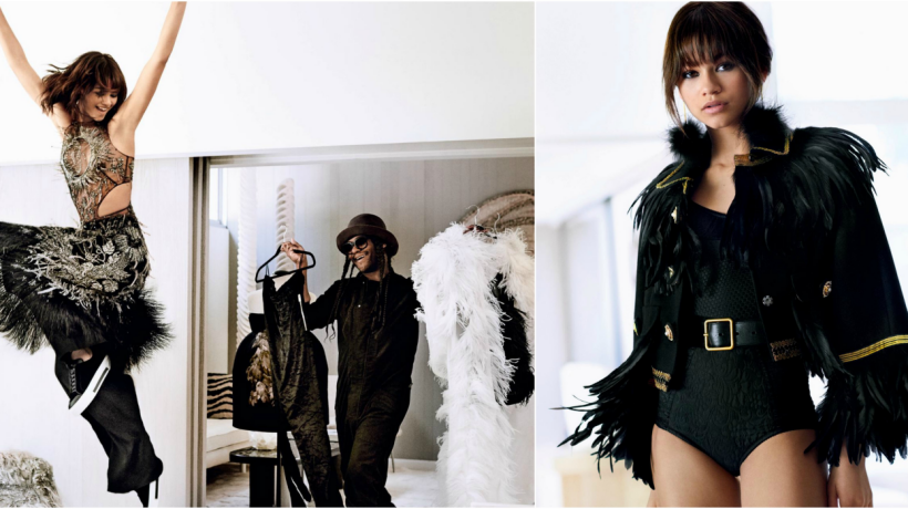 Herečku Zendaya vyfotil Mario Testino pro její první obálku Vogue