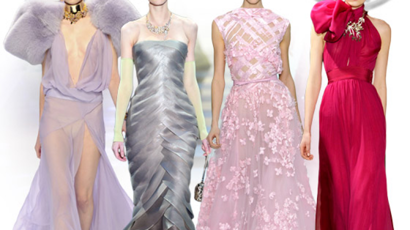 Nejlepší večerní šaty – inspirujte se modely Haute Couture 2012!