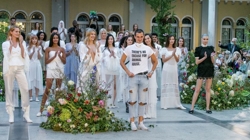 MBPFW: Jiří Kalfař ve své kolekci znázornil čistotu a pravdu