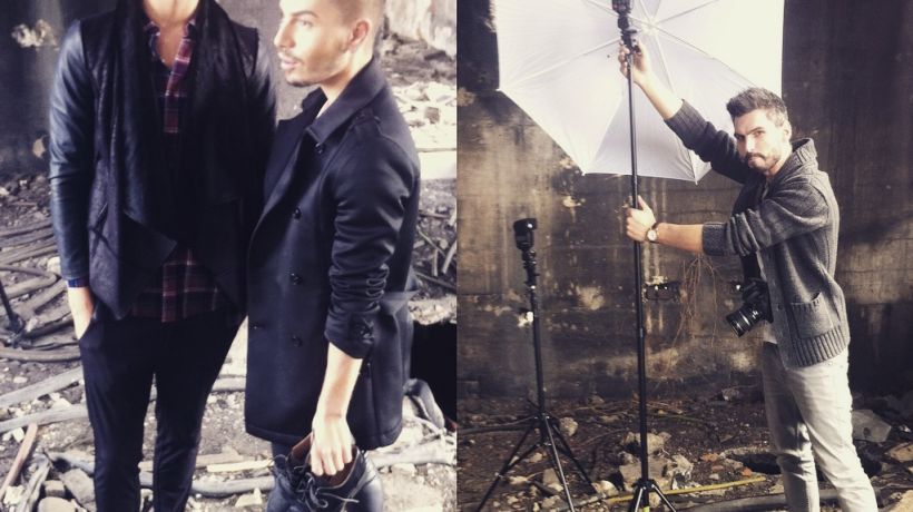 Moda.cz při fashion focení s Igorem Bondarem