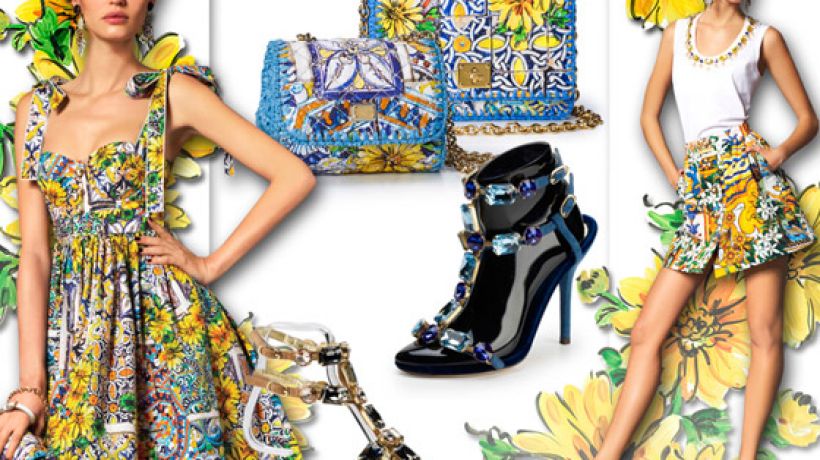 Sicilský majolikový design inspiroval návrháře Dolce&amp;Gabbana k další pestré kolekci