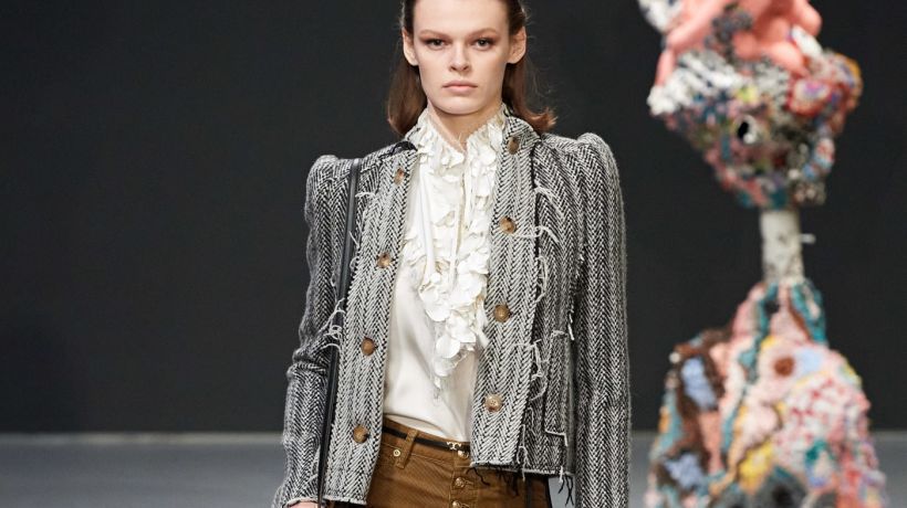 Květinová elegance v podání Tory Burch na newyorském týdnu módy