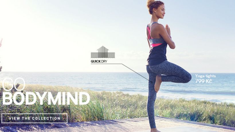 Sportovní kolekce H&amp;M na běh, hory, jógu i workout