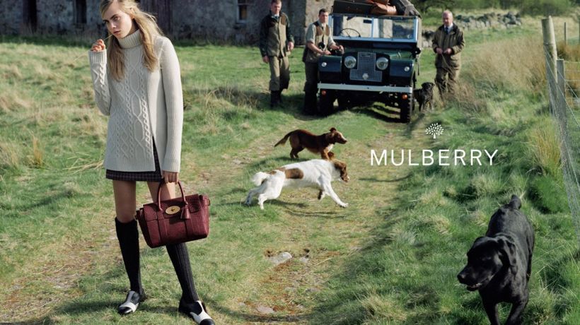 Kampaň Mulberry F/W 2014: návrat na britský venkov