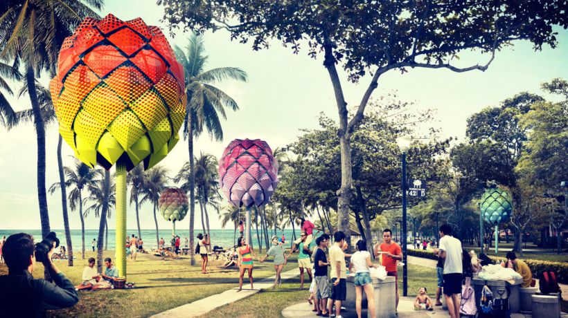 Studio Spark čistí moře od plastů a plánuje jejich využití v rámci relaxačních zón