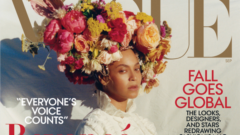 Přirozeně krásná Beyoncé na obálce americké Vogue