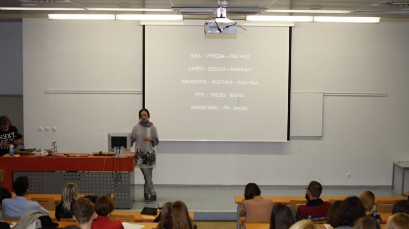 Přednáška Olo Křížové pro studenty VŠE