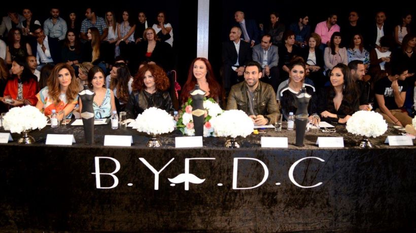 Blanka Matragi na fashion week "LA MODE A BEYROUTH "