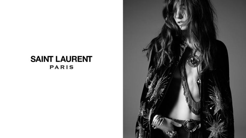 Grace Hartzel v nové kampani Saint Laurent