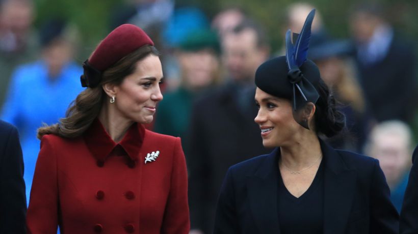 Meghan Markle na Vánoce oblékla šaty kamarádky Victorie Beckham