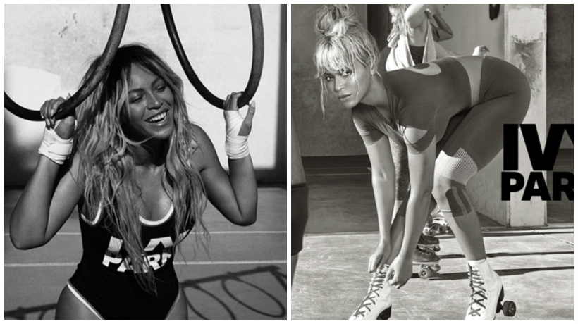 Zpěvačka Beyoncé se sportovní kolekcí Ivy Park