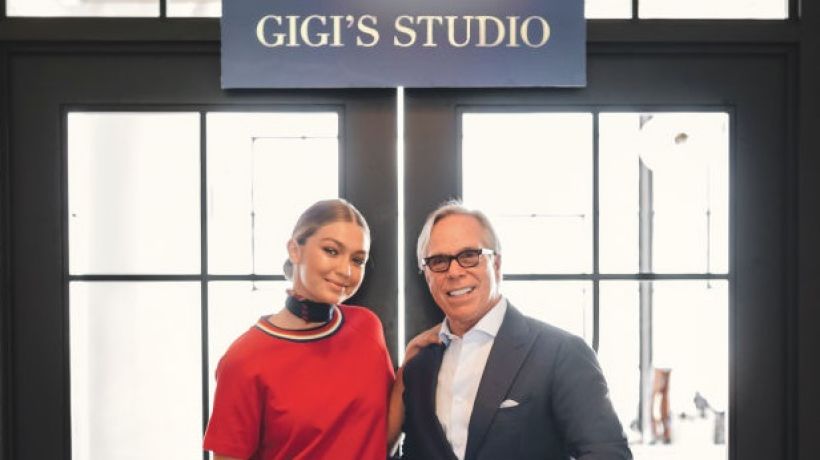 Gigi Hadid v roli návrhářky po boku Tommy Hilfigera