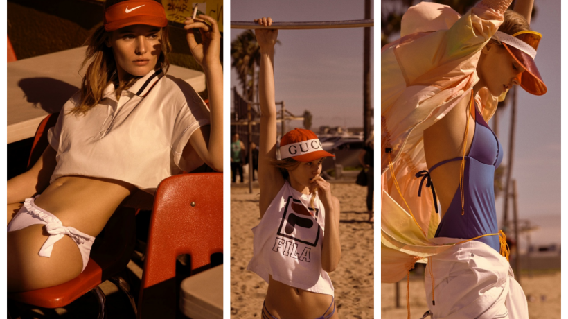 Paige Reifler si užívá plážové pohody v českém Harper's Bazaar
