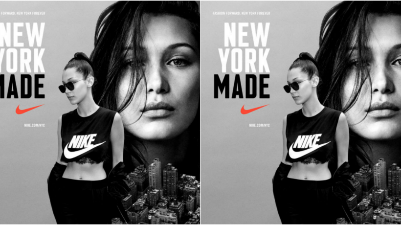 Bella Hadid a první střípky spolupráce s Nike