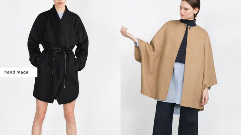 Zara v jarní kolekci vítá minimalistické kabáty