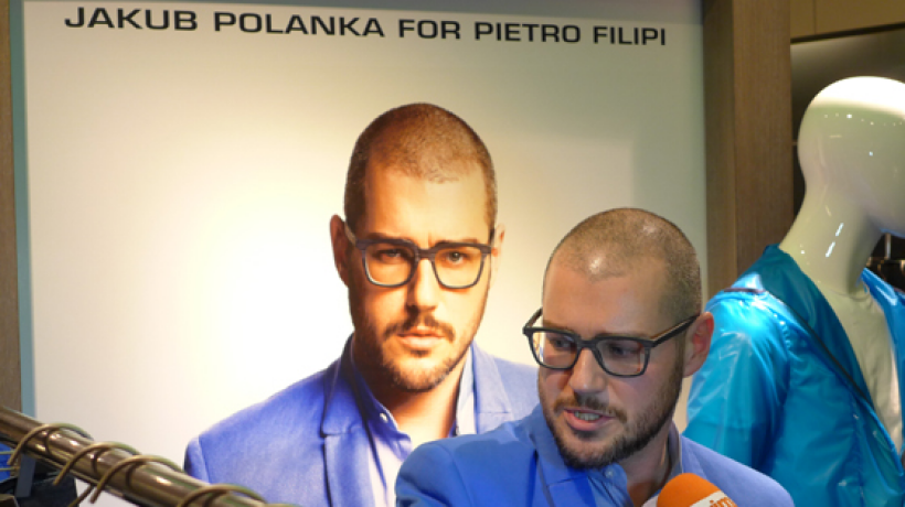 Jakub Polanka připravil pro českou značku Pietro filipi v pořadí již svoji druhou pánskou módní kolekci